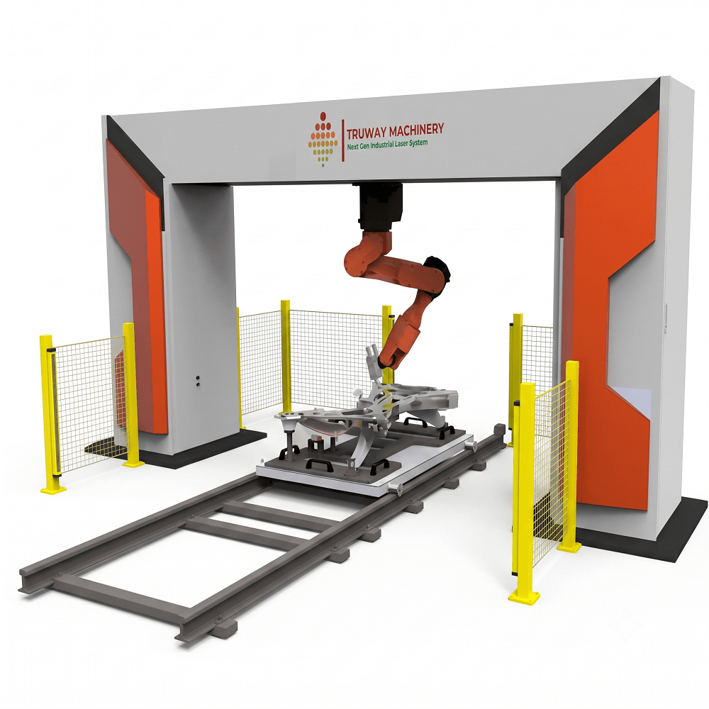 robotic arm fiber laser metal cutting machine